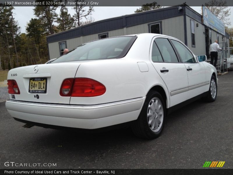 Polar White / Grey 1997 Mercedes-Benz E 320 Sedan