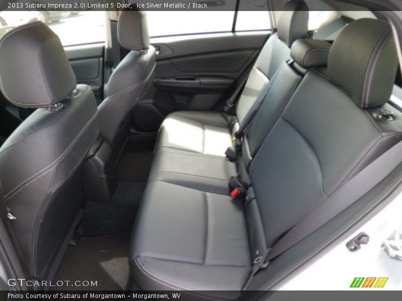 Ice Silver Metallic / Black 2013 Subaru Impreza 2.0i Limited 5 Door