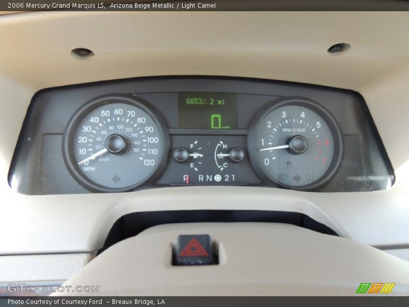 Arizona Beige Metallic / Light Camel 2006 Mercury Grand Marquis LS