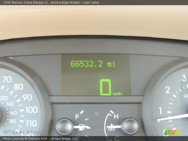 Arizona Beige Metallic / Light Camel 2006 Mercury Grand Marquis LS