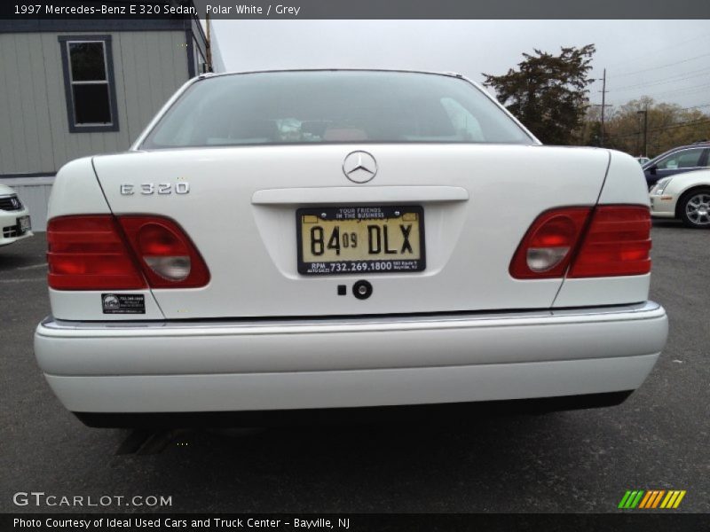 Polar White / Grey 1997 Mercedes-Benz E 320 Sedan