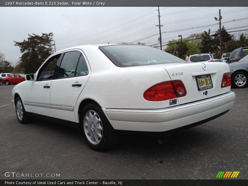 Polar White / Grey 1997 Mercedes-Benz E 320 Sedan