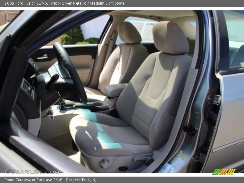 Vapor Silver Metallic / Medium Light Stone 2009 Ford Fusion SE V6