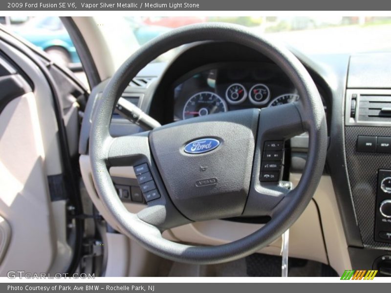 Vapor Silver Metallic / Medium Light Stone 2009 Ford Fusion SE V6