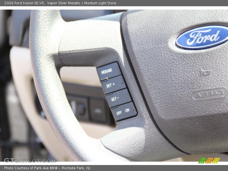 Vapor Silver Metallic / Medium Light Stone 2009 Ford Fusion SE V6