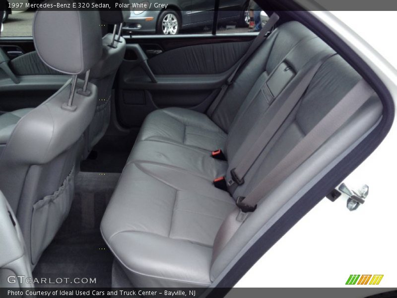 Polar White / Grey 1997 Mercedes-Benz E 320 Sedan