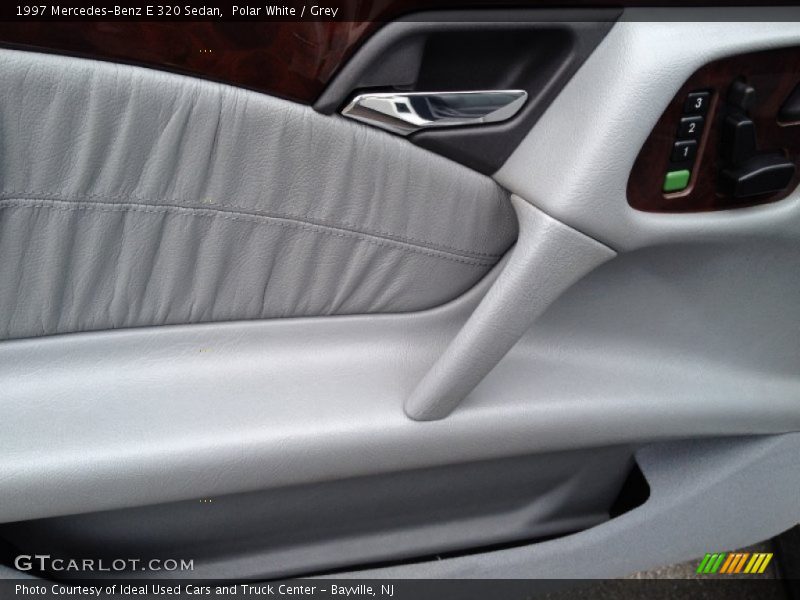 Polar White / Grey 1997 Mercedes-Benz E 320 Sedan