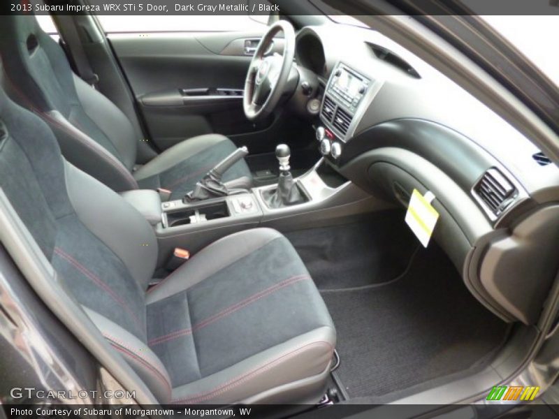  2013 Impreza WRX STi 5 Door Black Interior