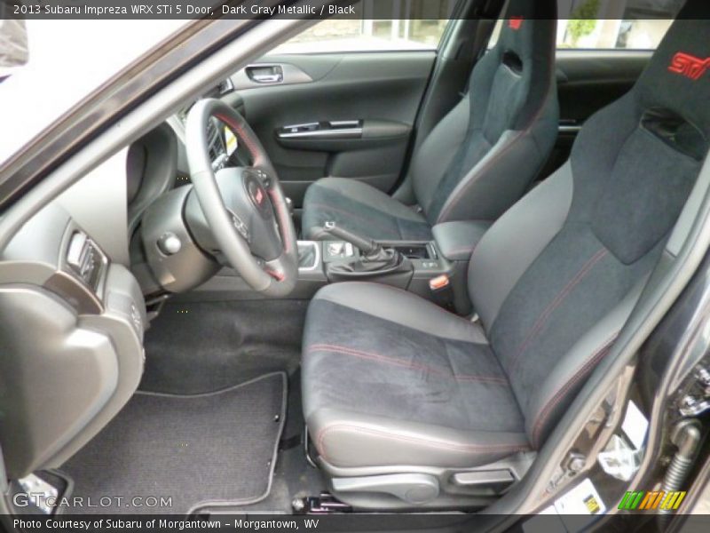  2013 Impreza WRX STi 5 Door Black Interior