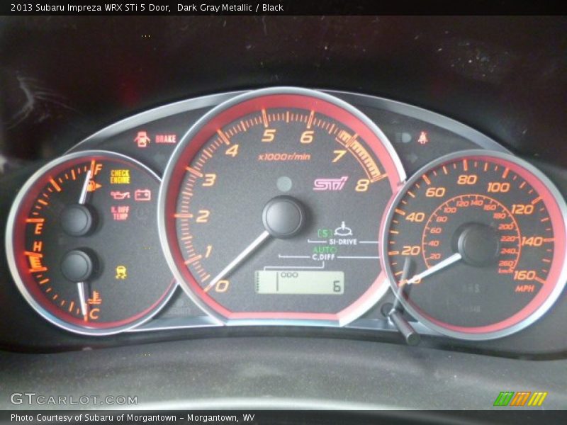  2013 Impreza WRX STi 5 Door WRX STi 5 Door Gauges