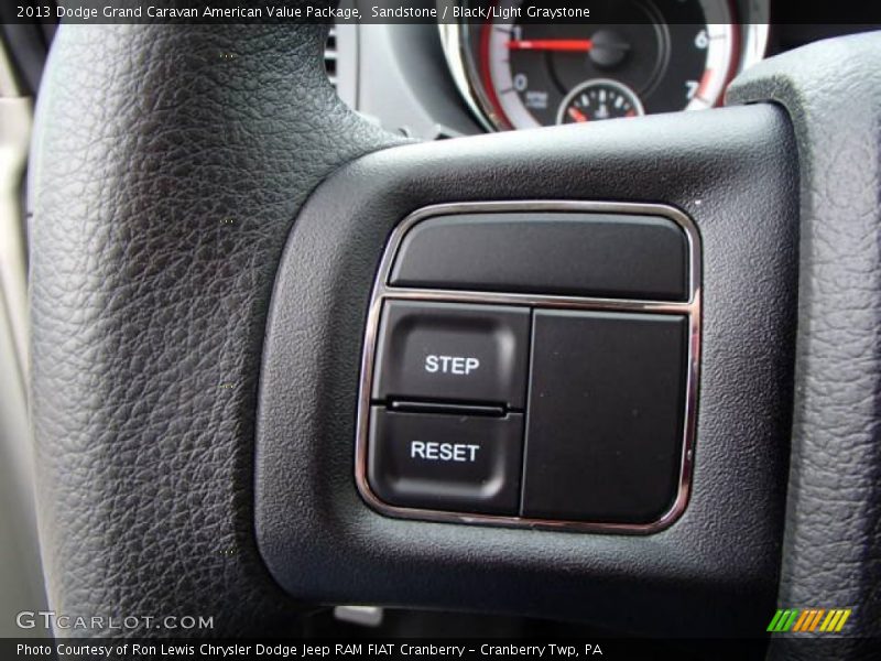 Sandstone / Black/Light Graystone 2013 Dodge Grand Caravan American Value Package