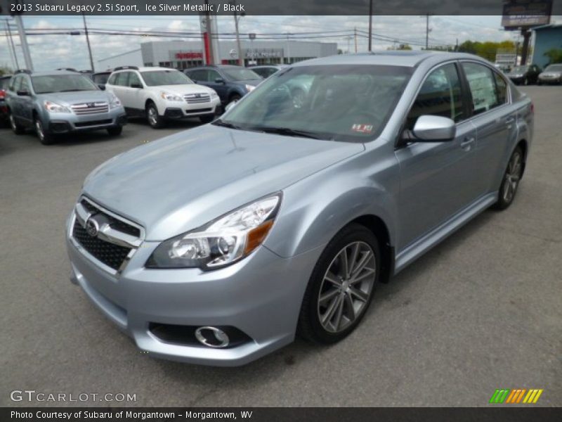Ice Silver Metallic / Black 2013 Subaru Legacy 2.5i Sport
