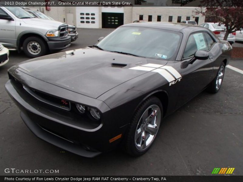 Granite Crystal Metallic / Dark Slate Gray 2013 Dodge Challenger R/T