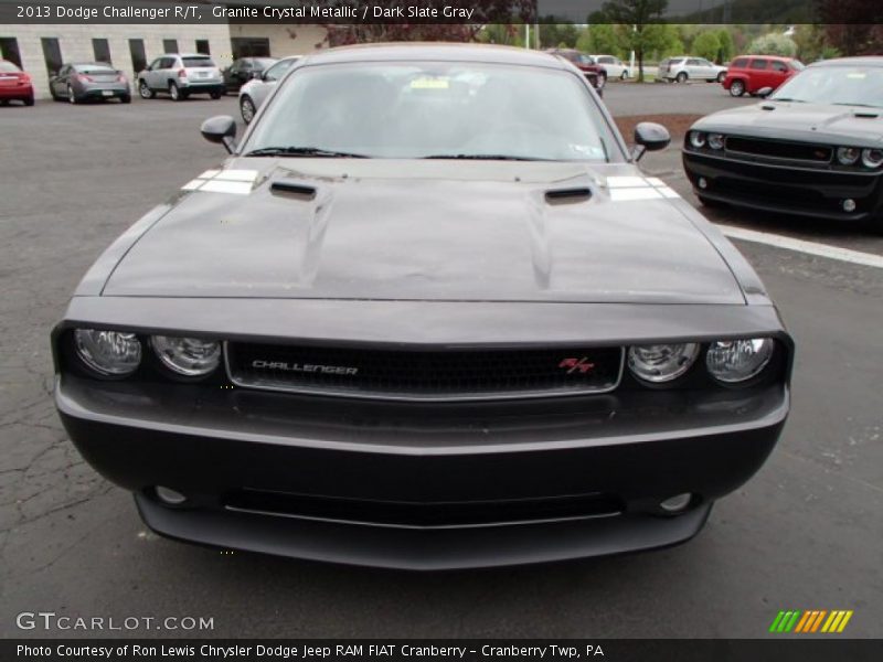 Granite Crystal Metallic / Dark Slate Gray 2013 Dodge Challenger R/T