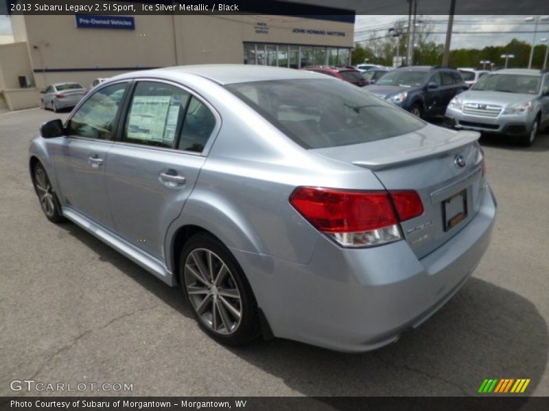 Ice Silver Metallic / Black 2013 Subaru Legacy 2.5i Sport