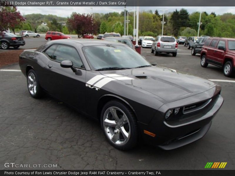Granite Crystal Metallic / Dark Slate Gray 2013 Dodge Challenger R/T