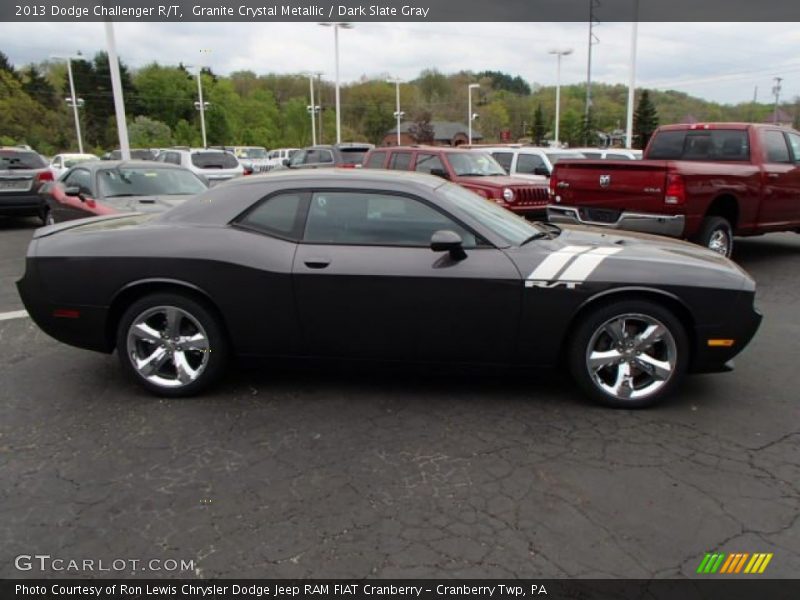 Granite Crystal Metallic / Dark Slate Gray 2013 Dodge Challenger R/T