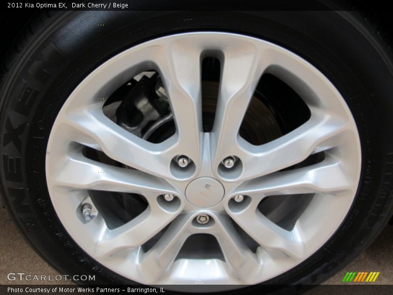 Dark Cherry / Beige 2012 Kia Optima EX
