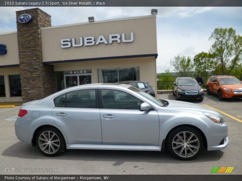 Ice Silver Metallic / Black 2013 Subaru Legacy 2.5i Sport