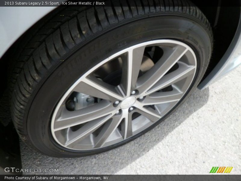 Ice Silver Metallic / Black 2013 Subaru Legacy 2.5i Sport
