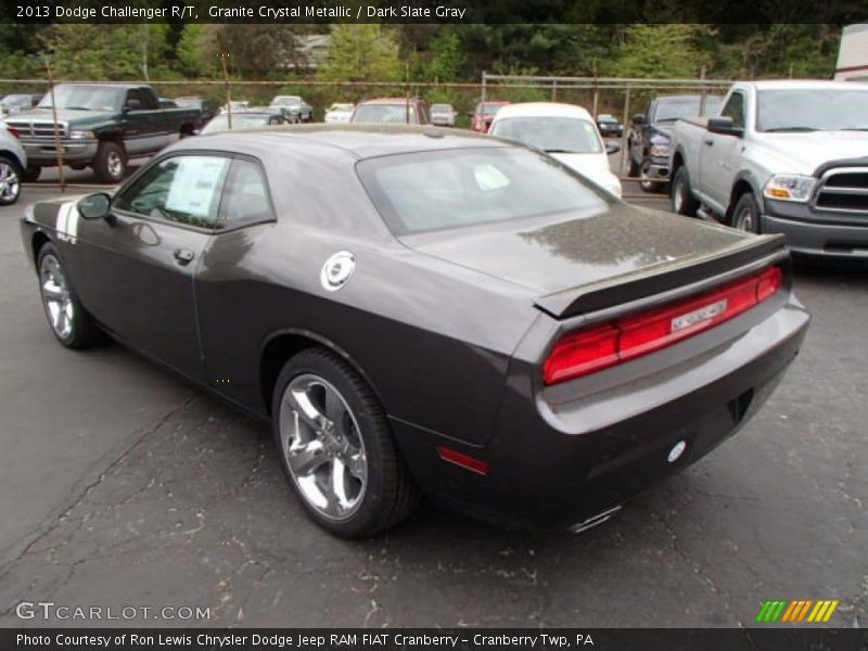 Granite Crystal Metallic / Dark Slate Gray 2013 Dodge Challenger R/T