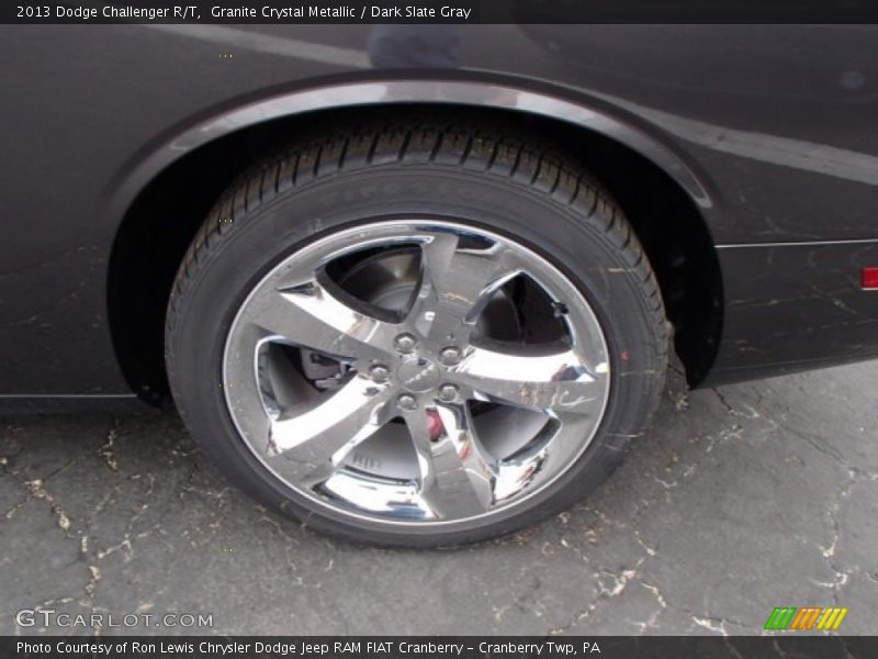 Granite Crystal Metallic / Dark Slate Gray 2013 Dodge Challenger R/T