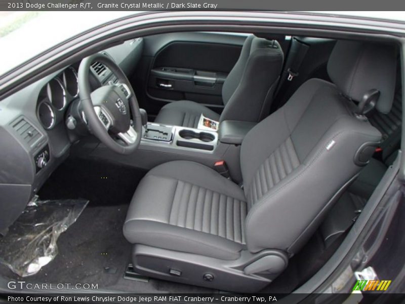 Granite Crystal Metallic / Dark Slate Gray 2013 Dodge Challenger R/T