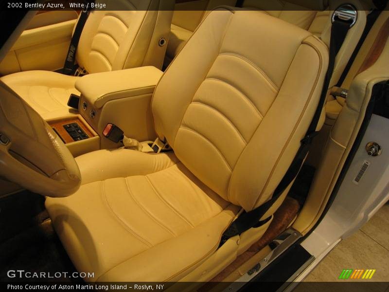 White / Beige 2002 Bentley Azure