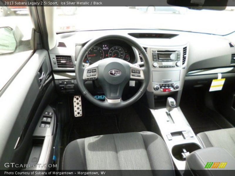 Ice Silver Metallic / Black 2013 Subaru Legacy 2.5i Sport