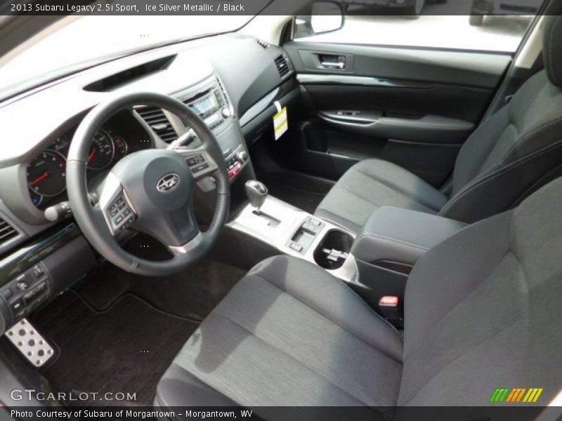 Ice Silver Metallic / Black 2013 Subaru Legacy 2.5i Sport