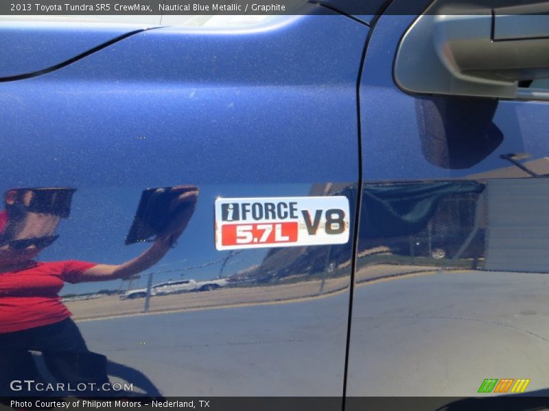 Nautical Blue Metallic / Graphite 2013 Toyota Tundra SR5 CrewMax