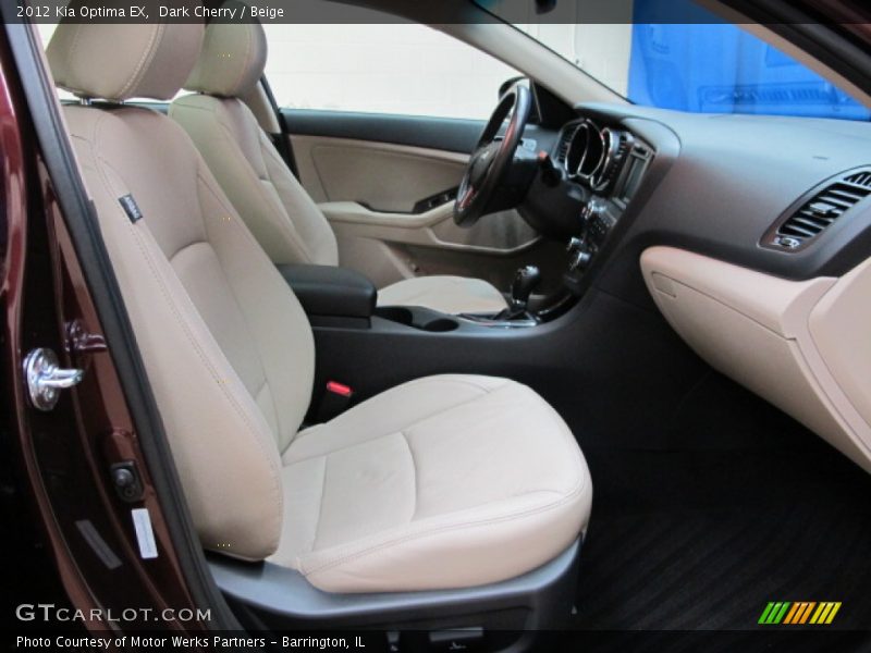 Dark Cherry / Beige 2012 Kia Optima EX