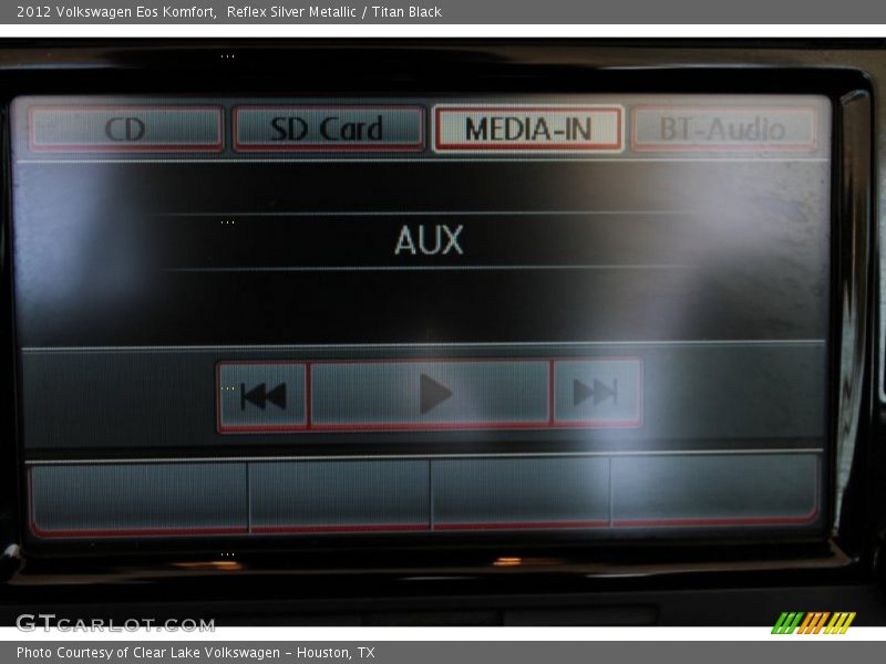 Reflex Silver Metallic / Titan Black 2012 Volkswagen Eos Komfort