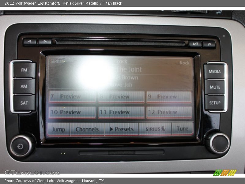 Reflex Silver Metallic / Titan Black 2012 Volkswagen Eos Komfort