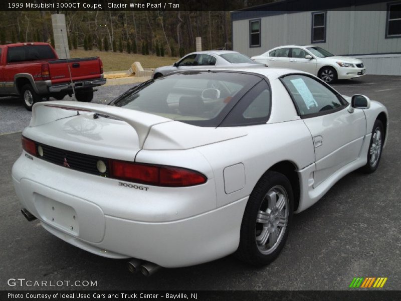 Glacier White Pearl / Tan 1999 Mitsubishi 3000GT Coupe