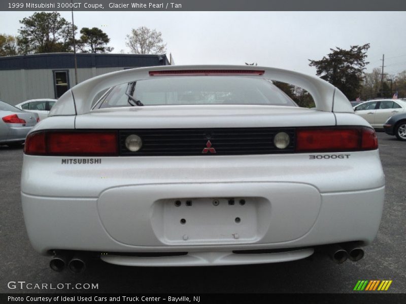 Glacier White Pearl / Tan 1999 Mitsubishi 3000GT Coupe