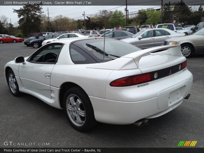 Glacier White Pearl / Tan 1999 Mitsubishi 3000GT Coupe
