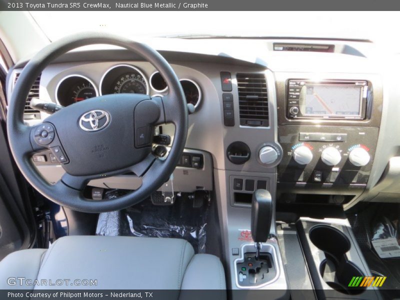 Nautical Blue Metallic / Graphite 2013 Toyota Tundra SR5 CrewMax