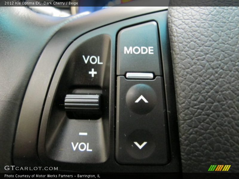 Dark Cherry / Beige 2012 Kia Optima EX