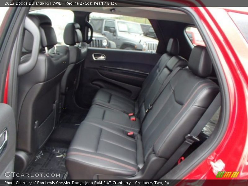 Rear Seat of 2013 Durango R/T AWD