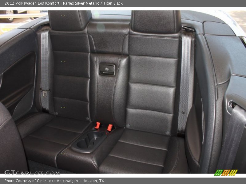 Reflex Silver Metallic / Titan Black 2012 Volkswagen Eos Komfort