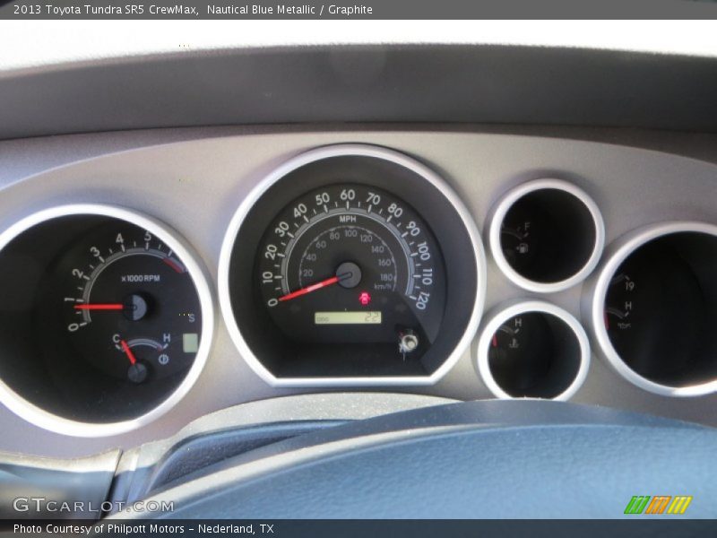 Nautical Blue Metallic / Graphite 2013 Toyota Tundra SR5 CrewMax