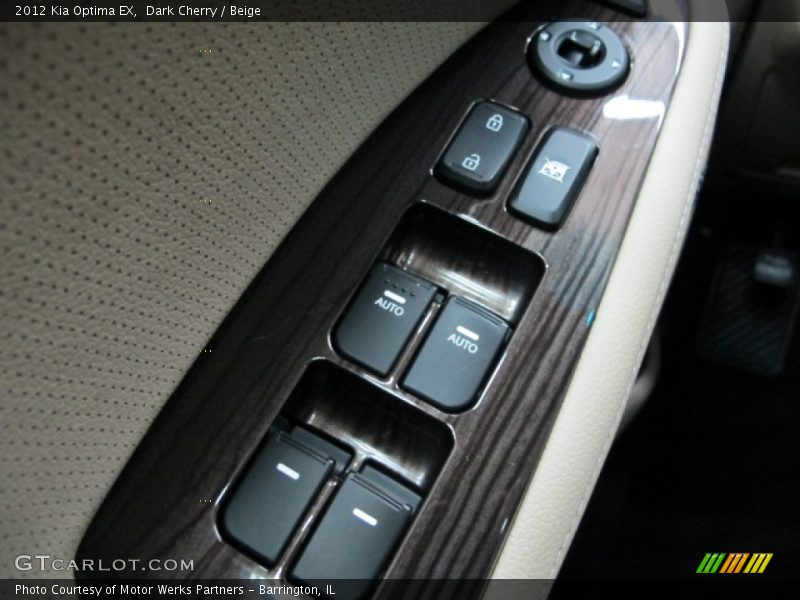 Dark Cherry / Beige 2012 Kia Optima EX