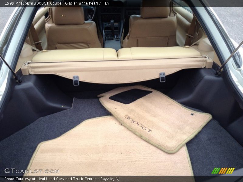 Glacier White Pearl / Tan 1999 Mitsubishi 3000GT Coupe