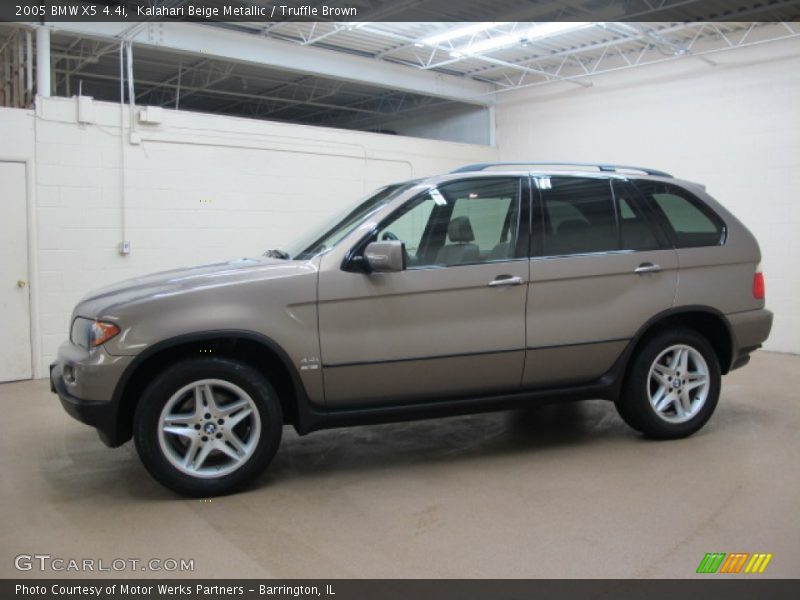  2005 X5 4.4i Kalahari Beige Metallic