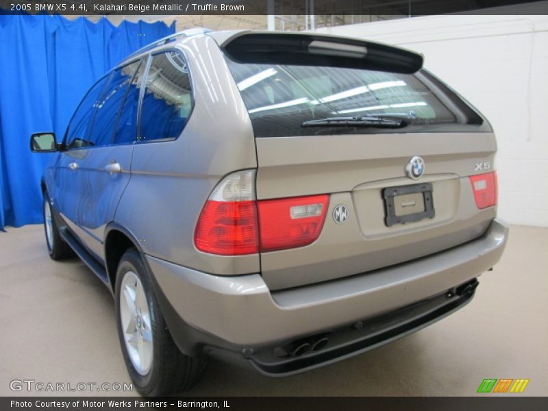 Kalahari Beige Metallic / Truffle Brown 2005 BMW X5 4.4i