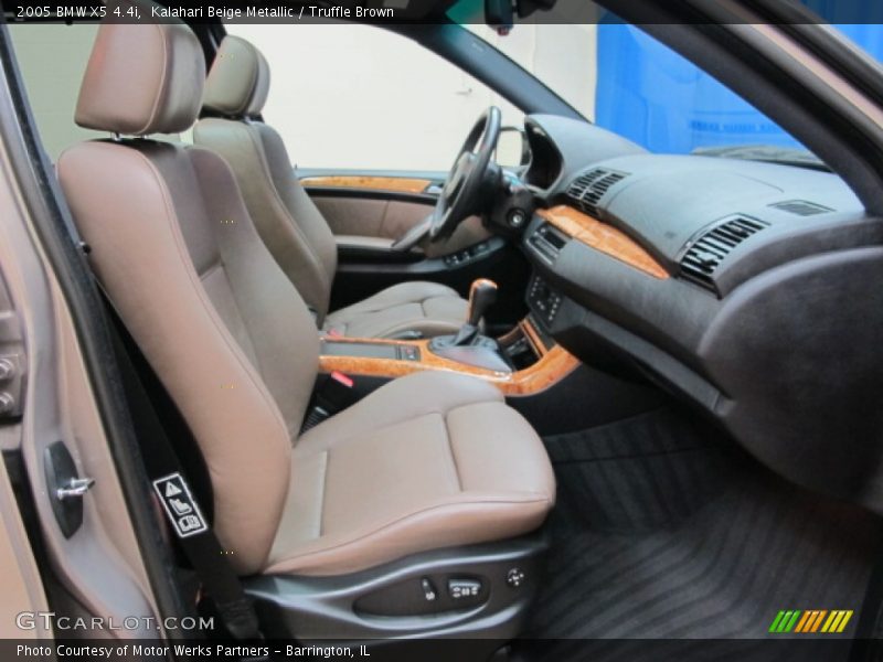  2005 X5 4.4i Truffle Brown Interior