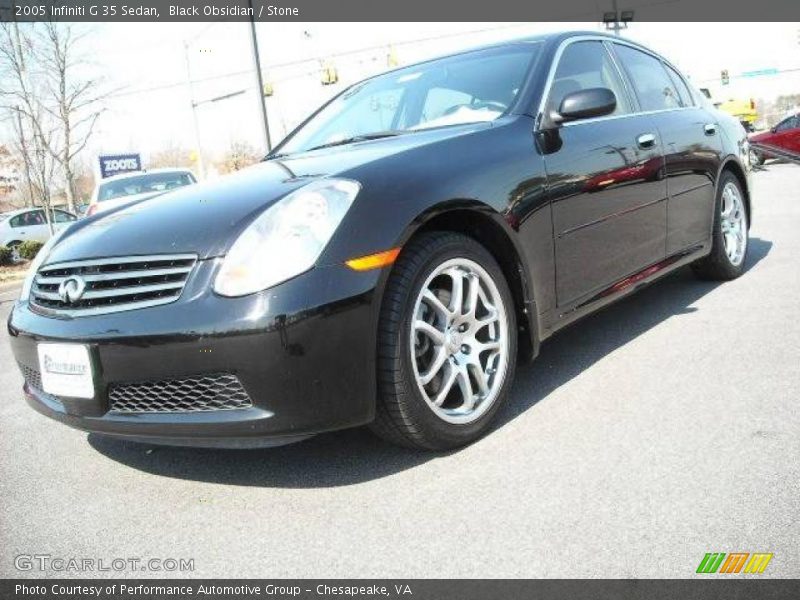 Black Obsidian / Stone 2005 Infiniti G 35 Sedan