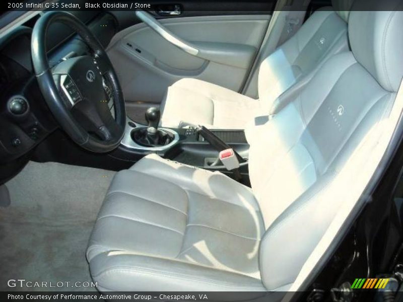 Black Obsidian / Stone 2005 Infiniti G 35 Sedan