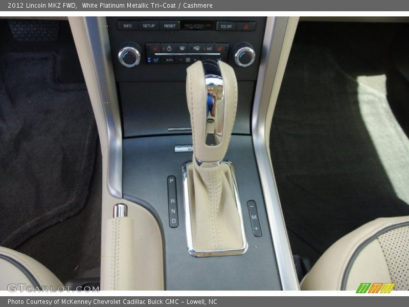 White Platinum Metallic Tri-Coat / Cashmere 2012 Lincoln MKZ FWD